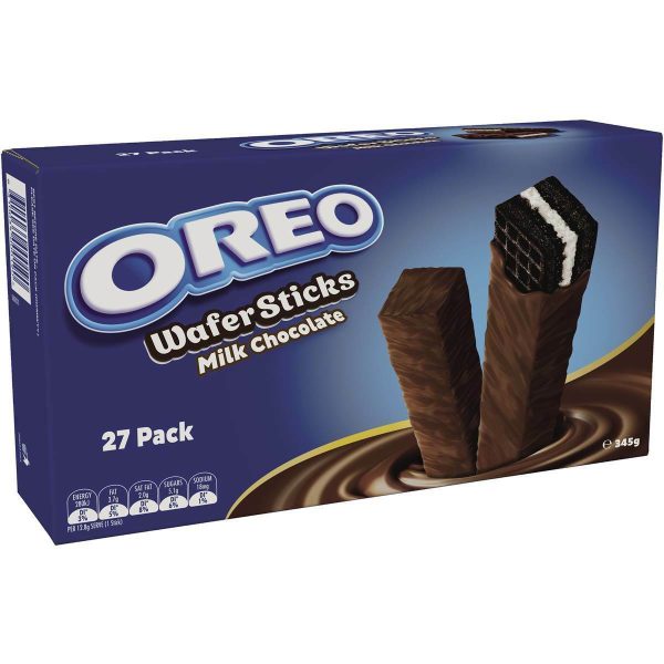 Oreo Milk Chocolate Wafer Sticks 27 pack