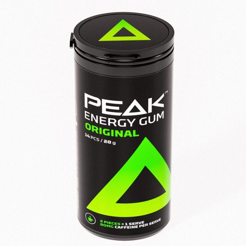 Peak Energy Gum Original Mint 28g