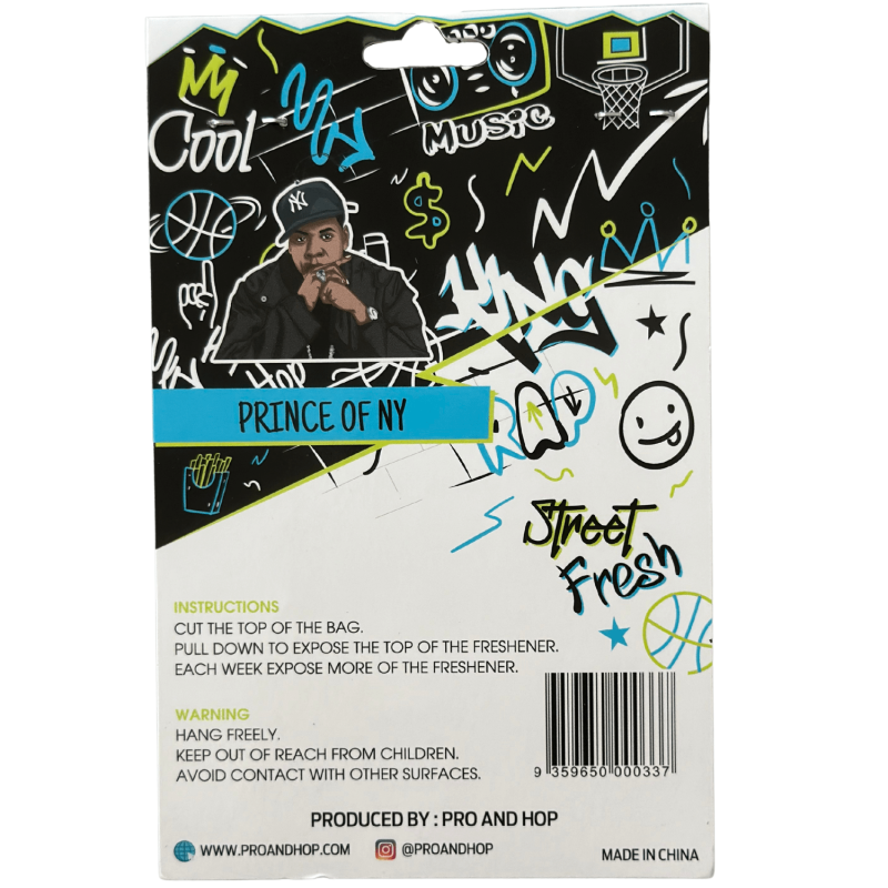 Pro & Hop Jay-Z Prince of New York Strawberry Car Air Freshener