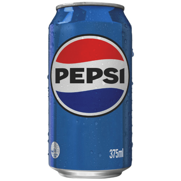 Pepsi Soft Drink Full Sugar Discontinued Can 375ml
