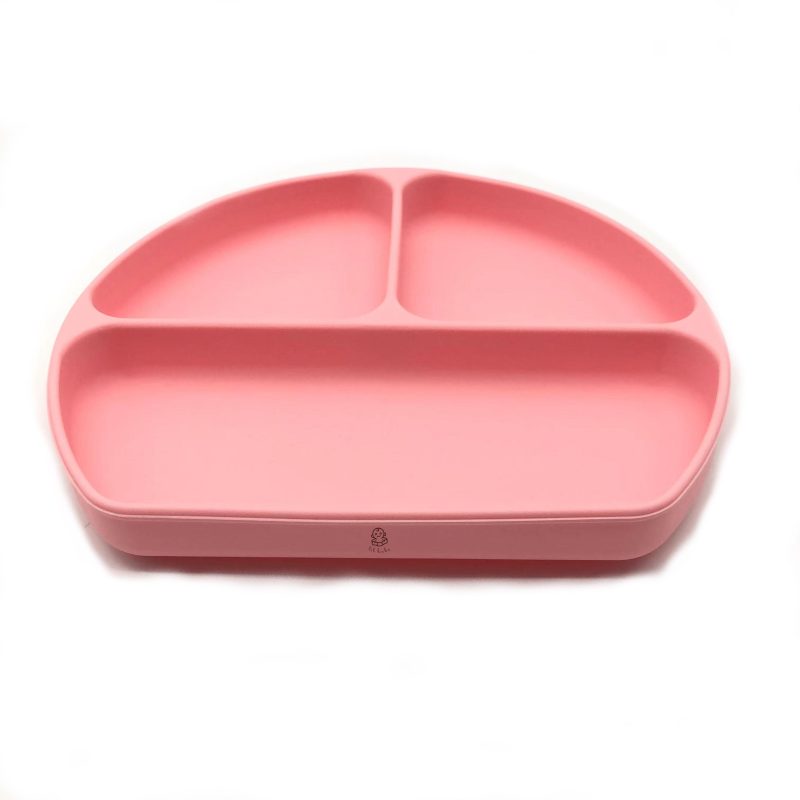 Lil Bubs Baby Feeding Bowls Bib Gift Box Set Pink