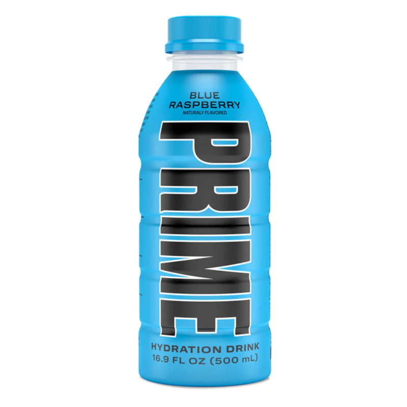 Prime Hydration Sports Drink By KSI and Logan Paul Blue Raspberry 500ml