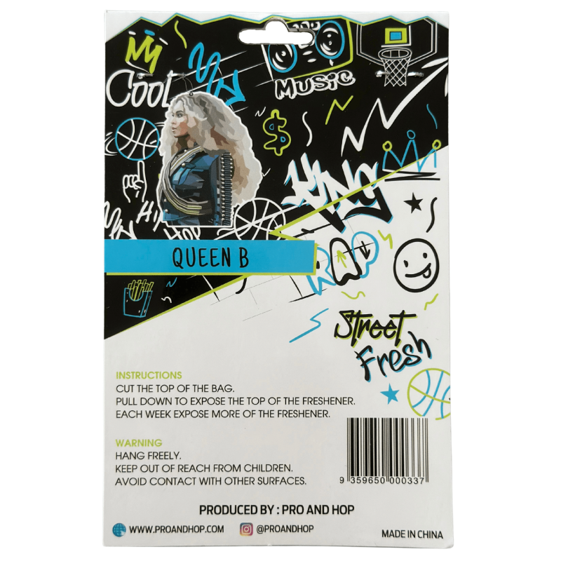 Pro & Hop Beyonce Queen B Lemon Car Air Freshener