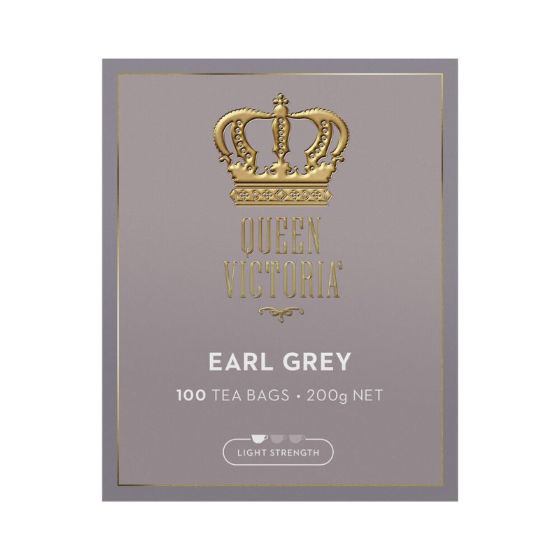Queen Victoria Earl Grey Premium Tea Bags 100 Pack
