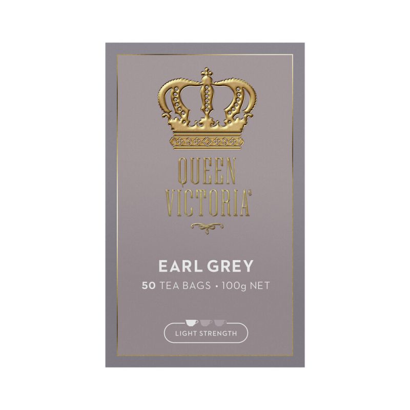 Queen Victoria Earl Grey Premium Tea Bags 50 Pack