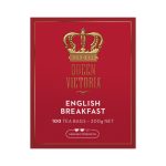 Queen Victoria English Breakfast Premium Tea Bags 100 Pack