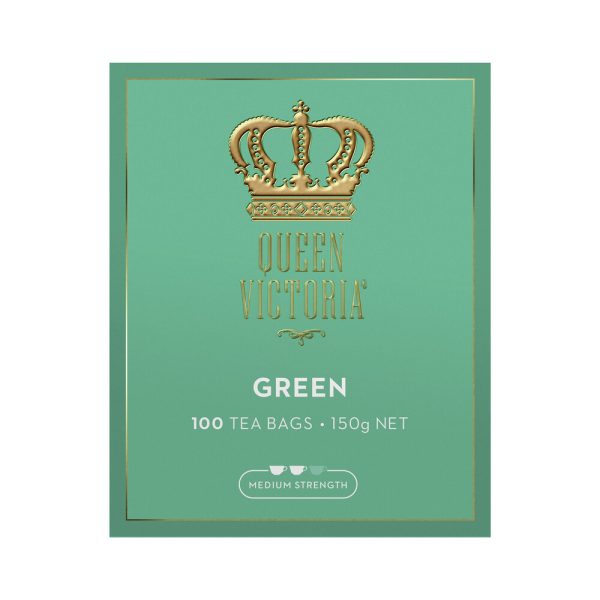 Queen Victoria Green Premium Tea Bags 100 Pack