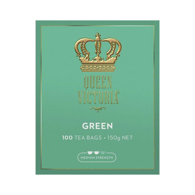 Queen Victoria Green Premium Tea Bags 100 Pack