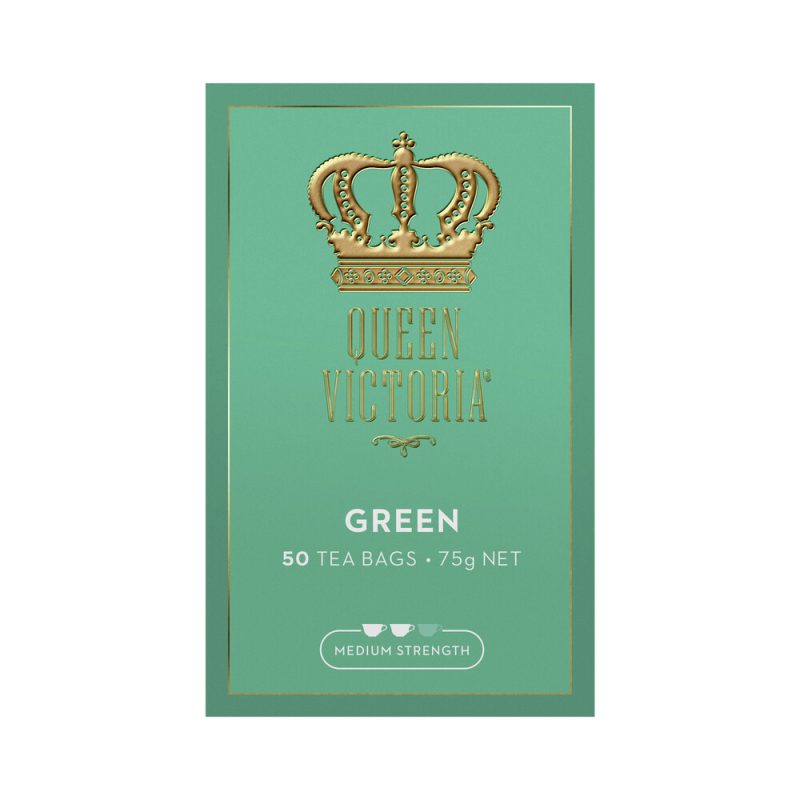 Queen Victoria Green Premium Tea Bags 50 Pack