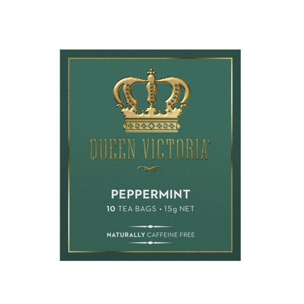Queen Victoria Peppermint Premium Tea Bags 10 Pack