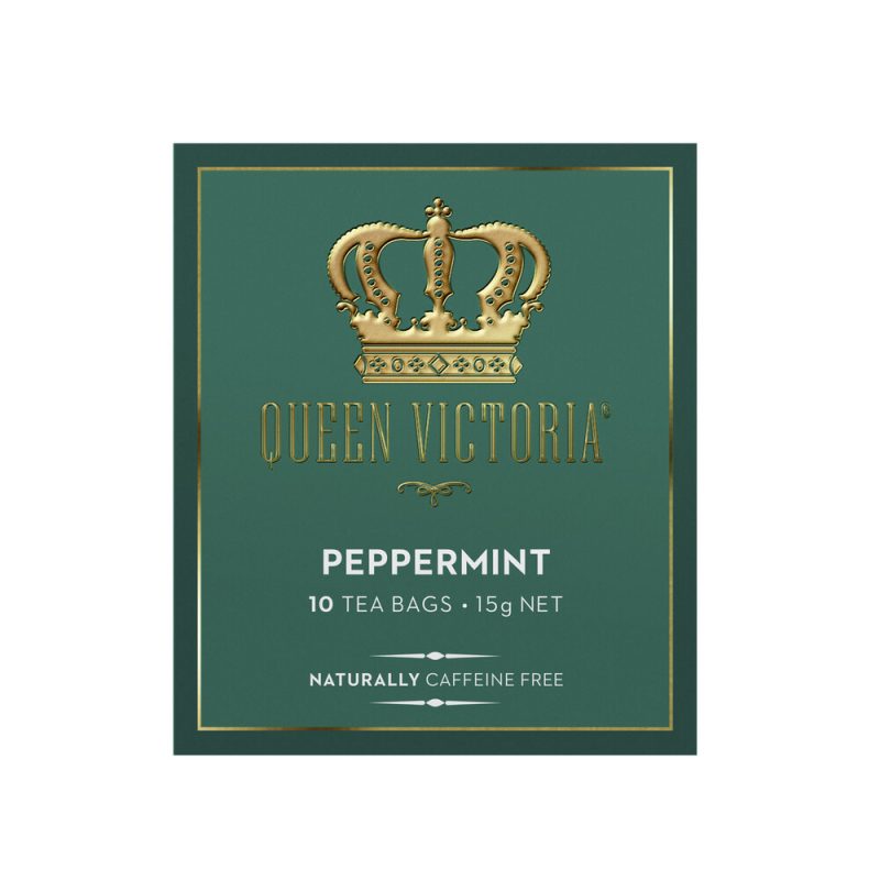 Queen Victoria Peppermint Premium Tea Bags 10 Pack