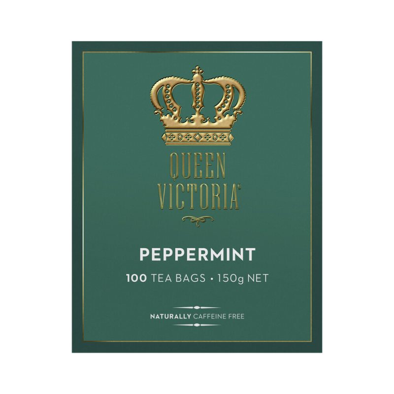 Queen Victoria Peppermint Premium Tea Bags 100 Pack
