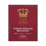 Queen Victoria Strong English Breakfast Premium Tea Bags 100 Pack