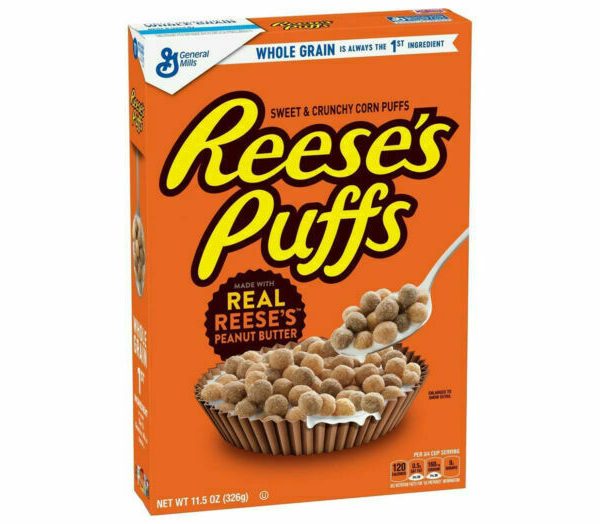 Reeses Puffs Cereal Box 368g - USA