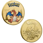 Pokemon Mewtwo Gold Coin Rare Collectors Gift