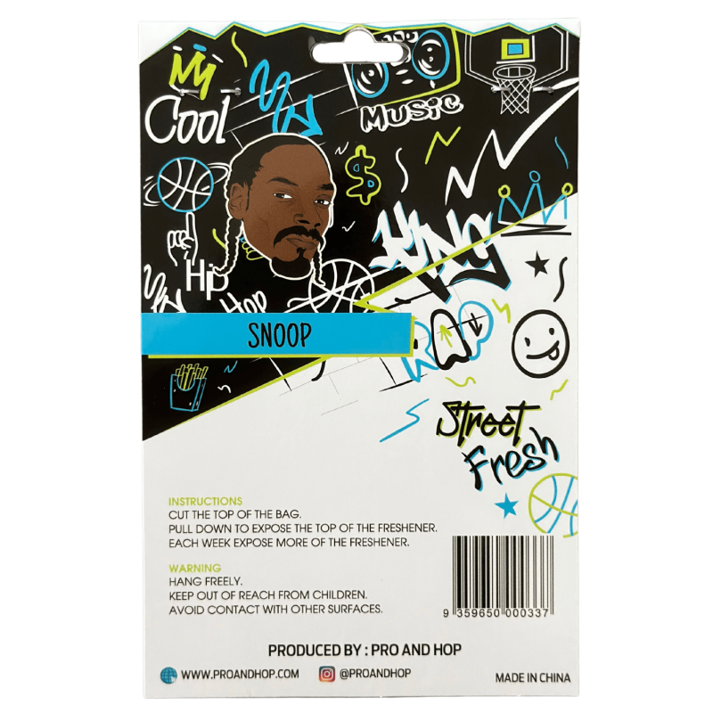 Pro & Hop Snoop Dogg Apple Car Air Freshener