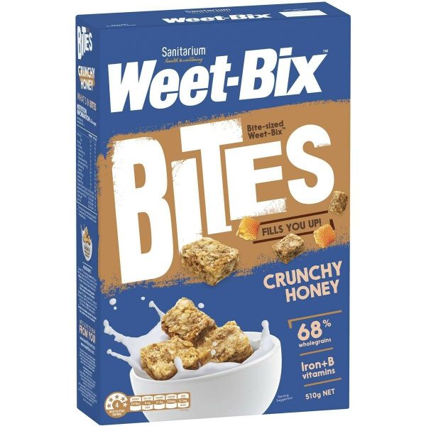 Sanitarium Weetbix Bites Crunchy Honey Cereal 510g
