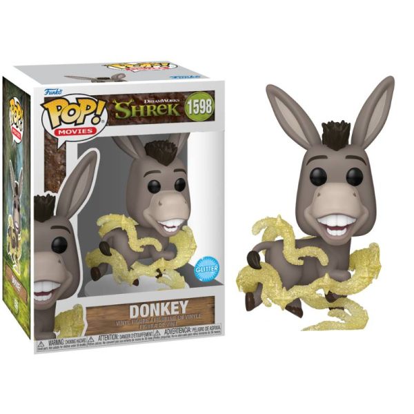 Shrek Donkey Glitter Pop! Vinyl #1598