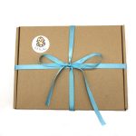 Lil Bubs Baby Feeding Bowls Bib Gift Box Set Blue