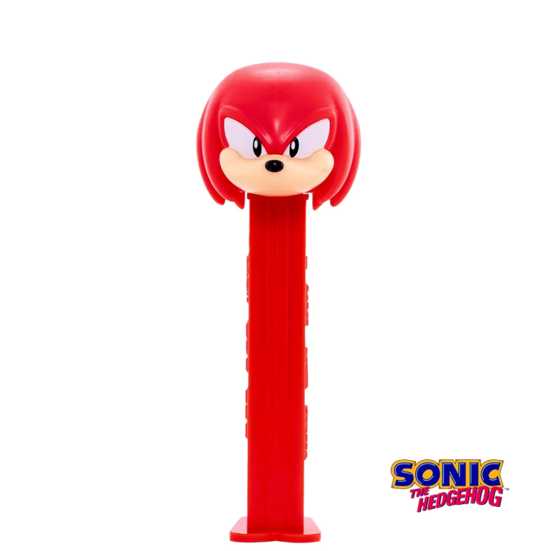 Sonic The Hedgehog Knuckles PEZ Kids Candy Dispenser