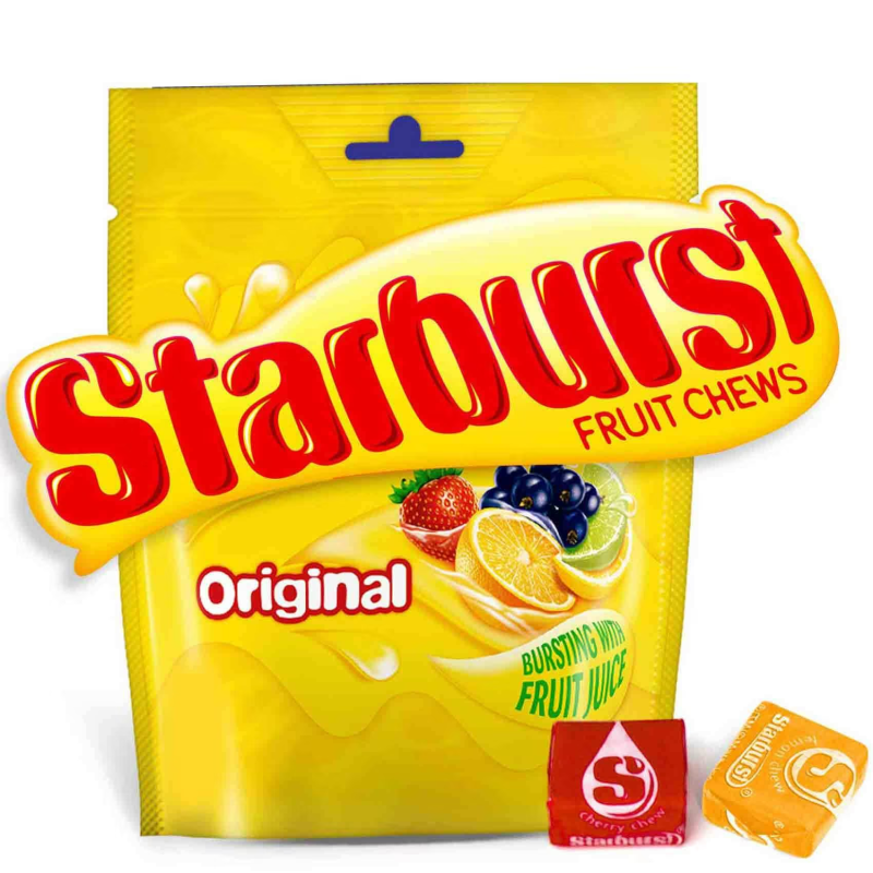 Starburst Original Fruit Chews Pack 141g