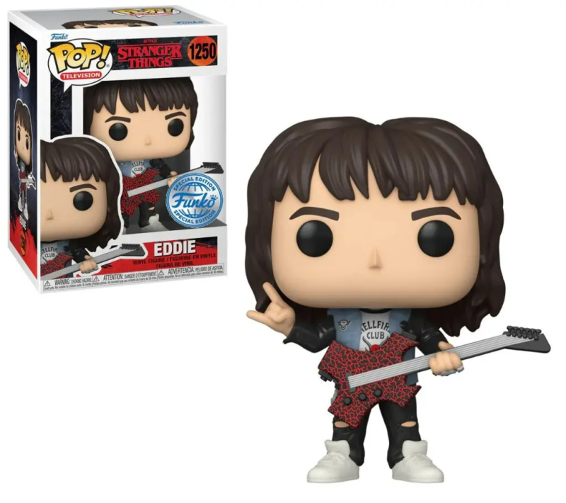 Stranger Things Eddie with Guitar Pop Vinyl 2