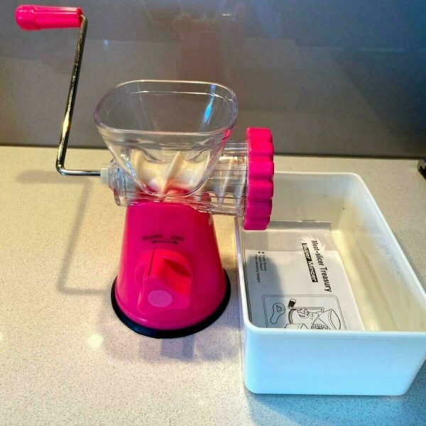 Super Meat Mincer Slicer with Tray and manual