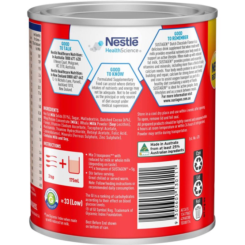 Sustagen Milk Chocolate 2