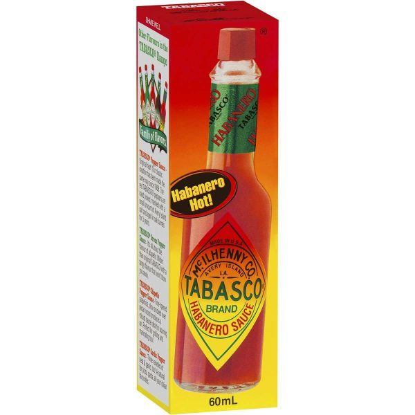 Tabasco Habanero Hot Chili Sauce 60ml