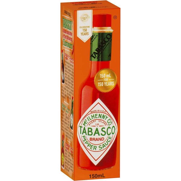 Tabasco Hot Chilli Sauce Red Pepper 150ml