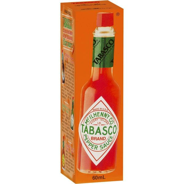 Tabasco Hot Chilli Sauce Red Pepper 60ml