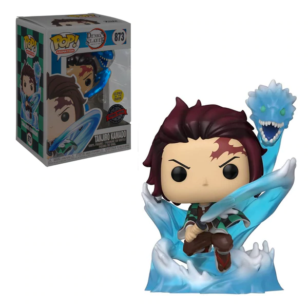 Tanjiro with Dragon Pop Vinyl