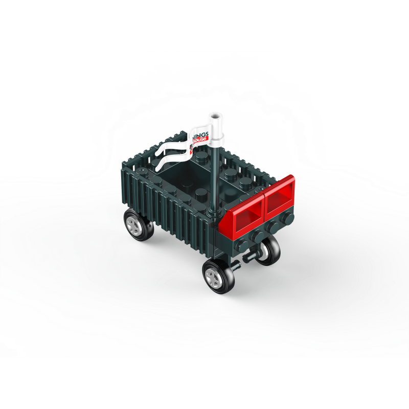 Bunnings Warehouse Building Blocks Trolley Model Toy Figure for Kids