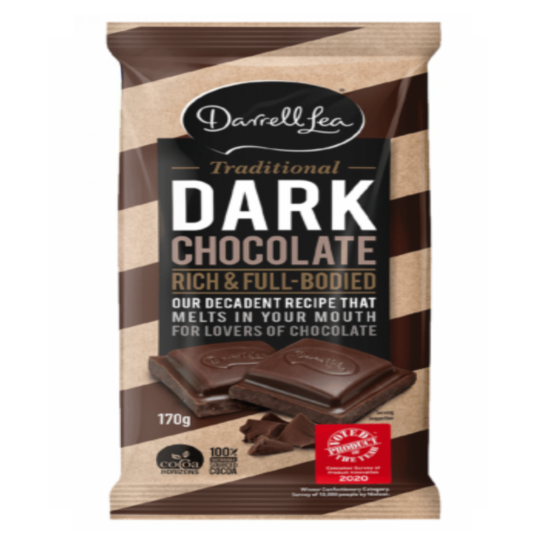 Darrell Lea Dark Chocolate Block 170g