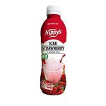 Nippys Iced Strawberry Flavoured Milk Bottle 500ml X 6 Bottles