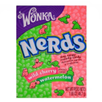 Wonka Nerds Wild Cherry and Watermelon Box 46.7g X 36 Boxes