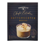 Hansells Chefs Kitchen Butterscotch Mousse Sachet 70g