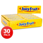 Wrigleys Juicy Fruit Chewing Gum 14g X 30 Pack