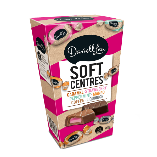 Darrell Lea Soft Centre Milk Chocolate Gift Box 255g
