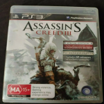 Assassins Creed 3 PS3 Playstation 3 Game