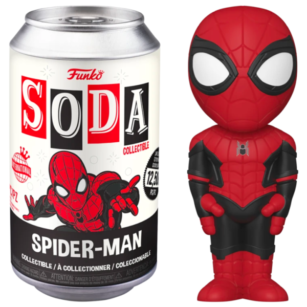 Spider-Man No Way Home Funko Vinyl Soda Figure with Chance of Chase