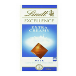 Lindt Excellence Milk Chocolate Extra Creamy 100g block Chocolate Block
