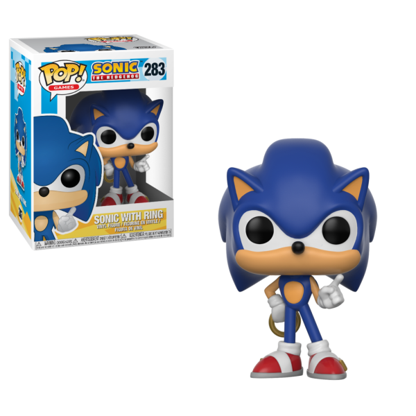 Sonic the Hedgehog Sonic with Ring Pop! Vinyl