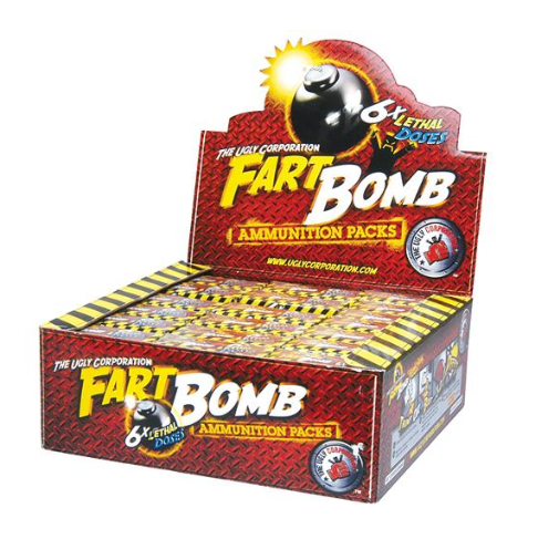 Fart Bomb Kids Novelty Toy 6 Bombs Per Pack X 21 Units