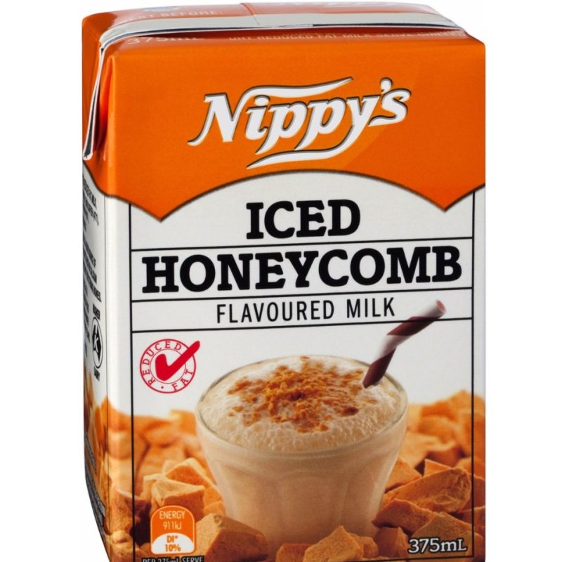 Nippys Iced Honeycomb Flavoured Milk Carton 375ml X 12 Cartons