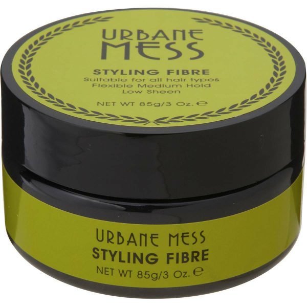 Urbane Mess Men Hair Styling Fibre Flexible Medium Hold Low Sheen 85g