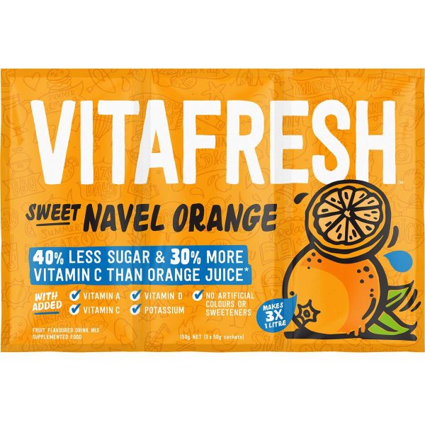 Vitafresh Tang Instant Drink Mix Powder Orange Flavour 150g