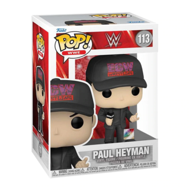 WWE Paul Heyman ECW Pop! Vinyl Figure