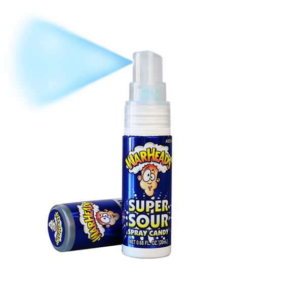 Warheads Super Sour Spray Candy 20ml X 24 Units
