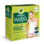 Natures Herbal Wellfit Weight Control Fat Loss Tea Regular Strength 30 Bags
